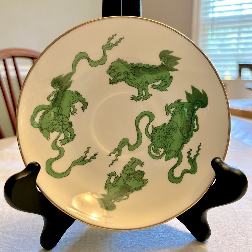 Wedgewood Chinese Tigers saucer